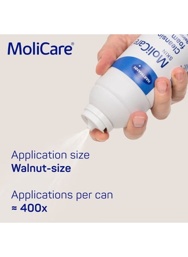 MoliCare Skin Cleansing Foam For Intimate Area Hygiene 400 ml - Image 5